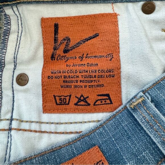 Citizens Of Humanity Kelly Low Waist Boot Cut Blue Jeans Size 27 - Picture 6 of 13